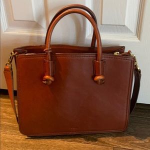 Fossil Leather handbag